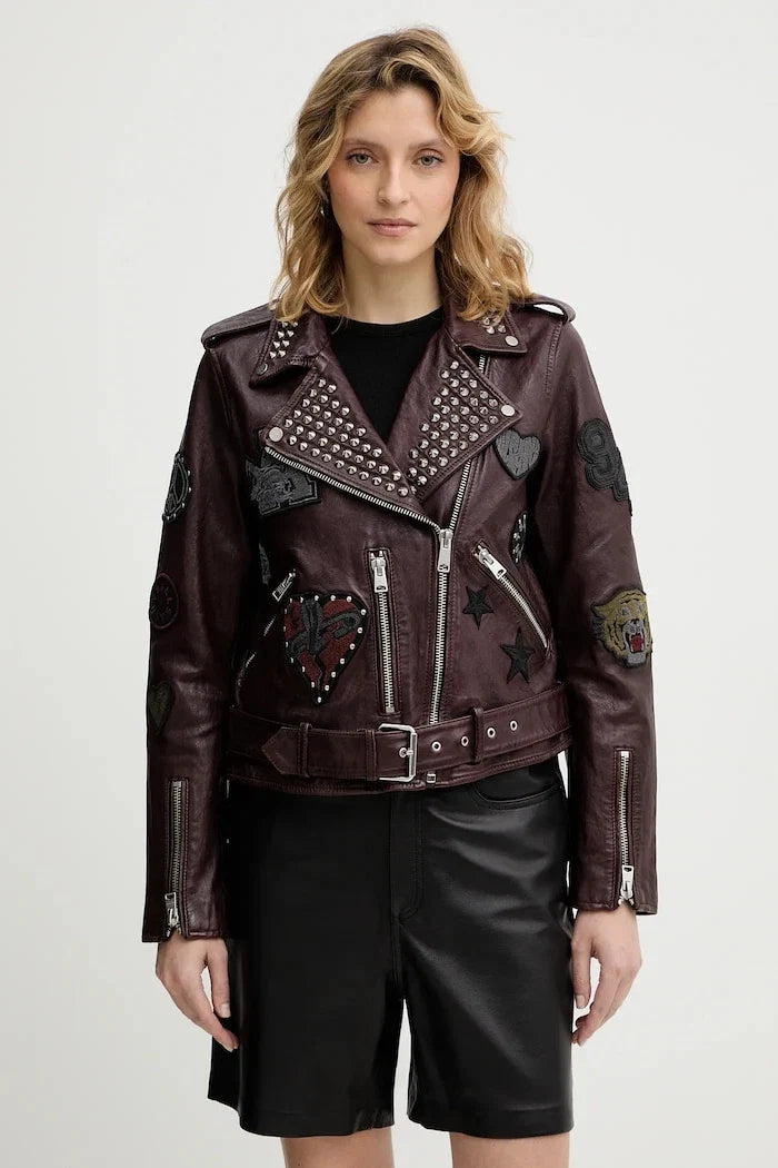Chaqueta de cuero COLLEGE AllSaints