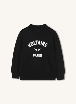 Zadig & Voltaire - Voltaire Yün Kazak | Siyah