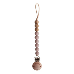 Mushie - Broche para chupete Eva | Colorete