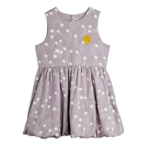 Mini Rodini - Vestido Tencel Star | Malva