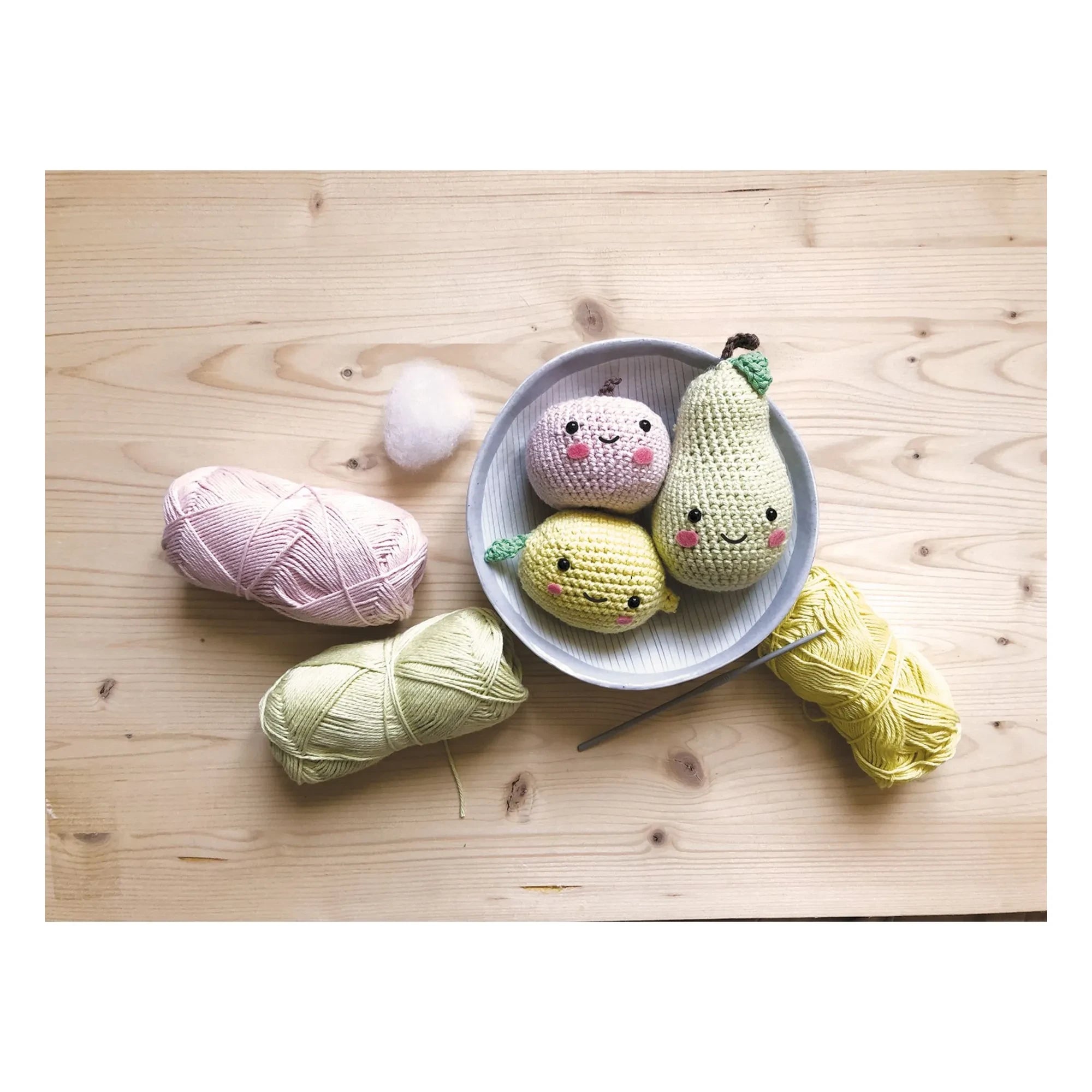 Sycomore - Lovely Box - Kit de ganchillo de frutas amigurumi