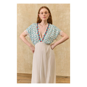 Louise Misha - Vestido Bejolie | Crema