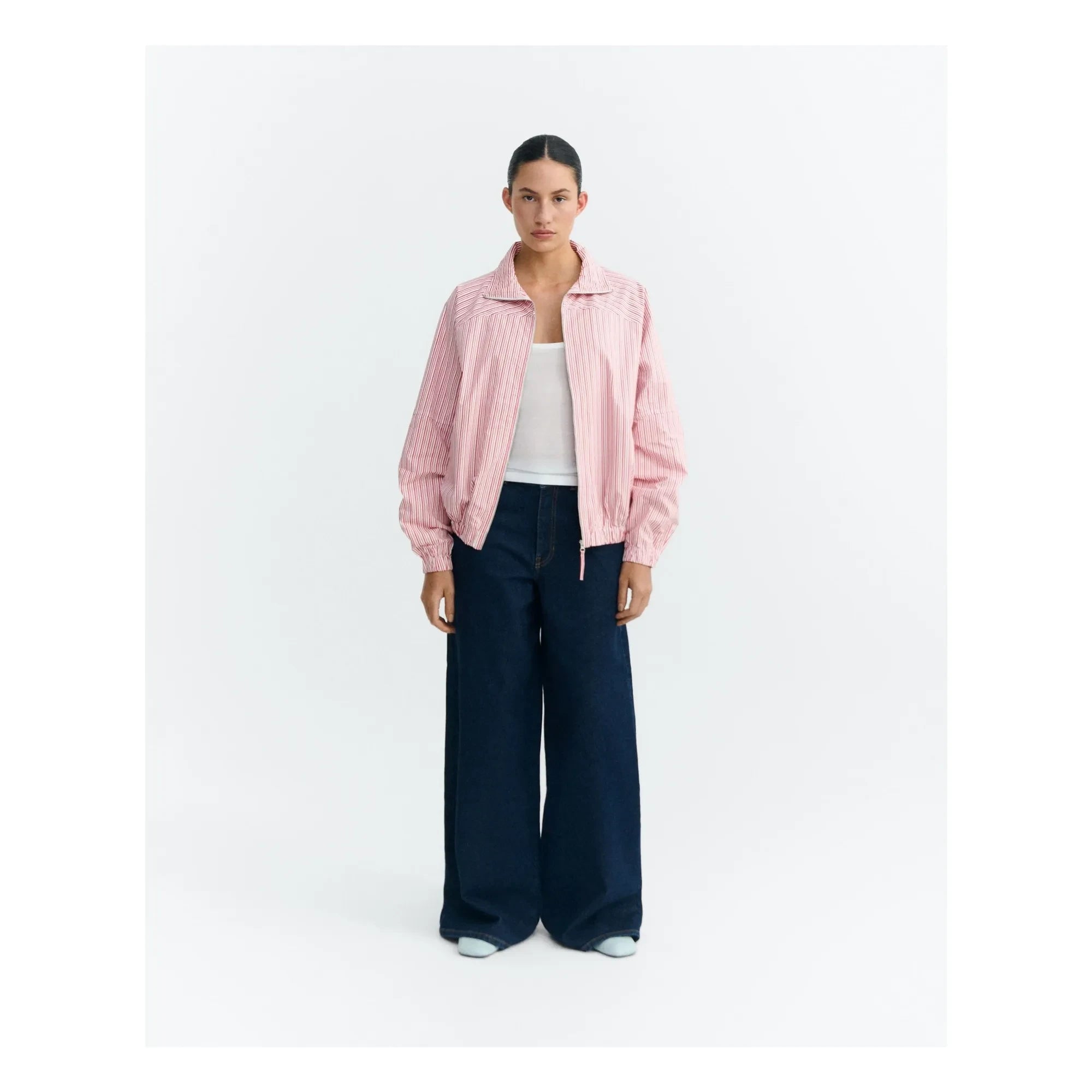 Thinking Mu - Chaqueta de algodón orgánico Monica | Rosa