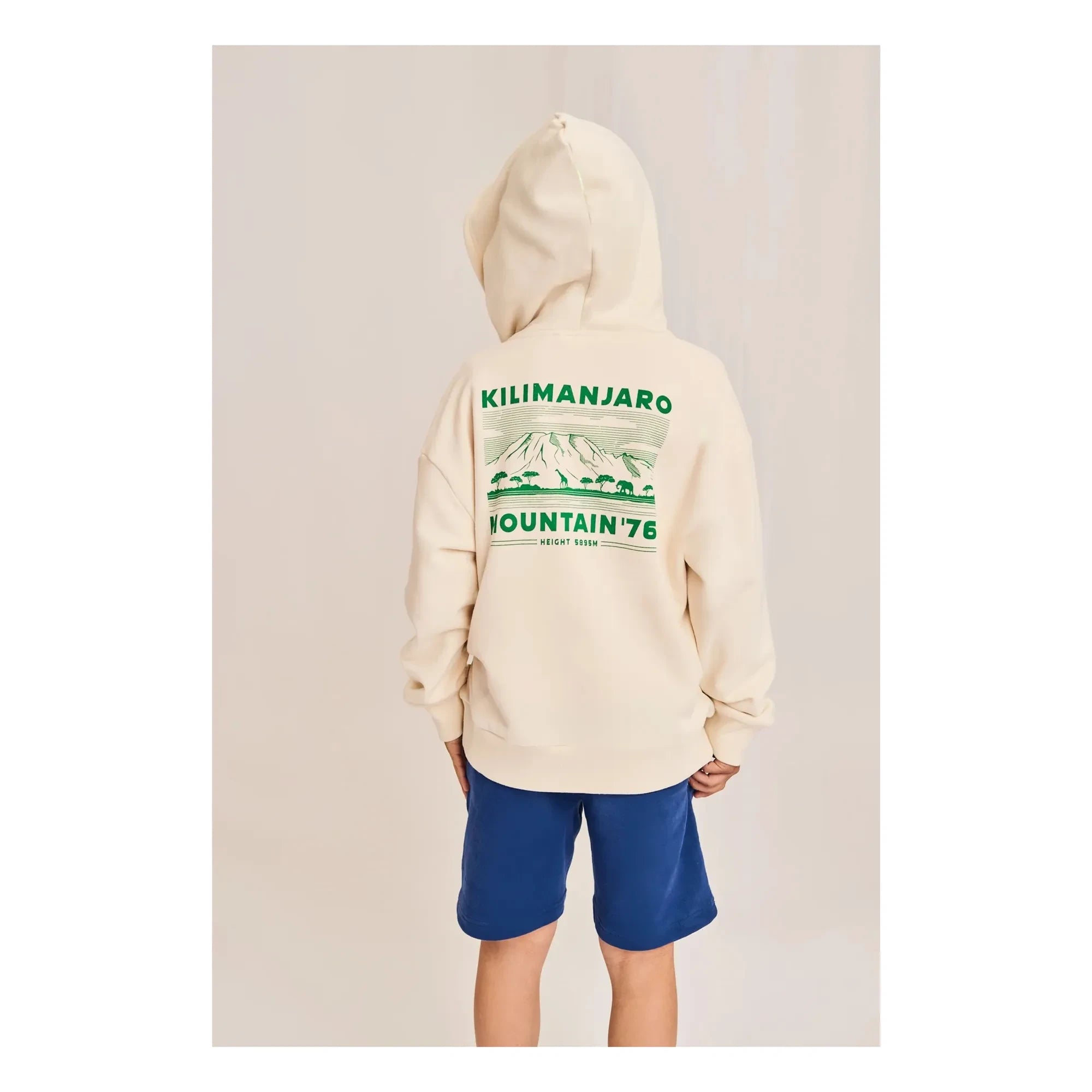 AO76 - Sudadera Eldo con fibras recicladas | Crudo