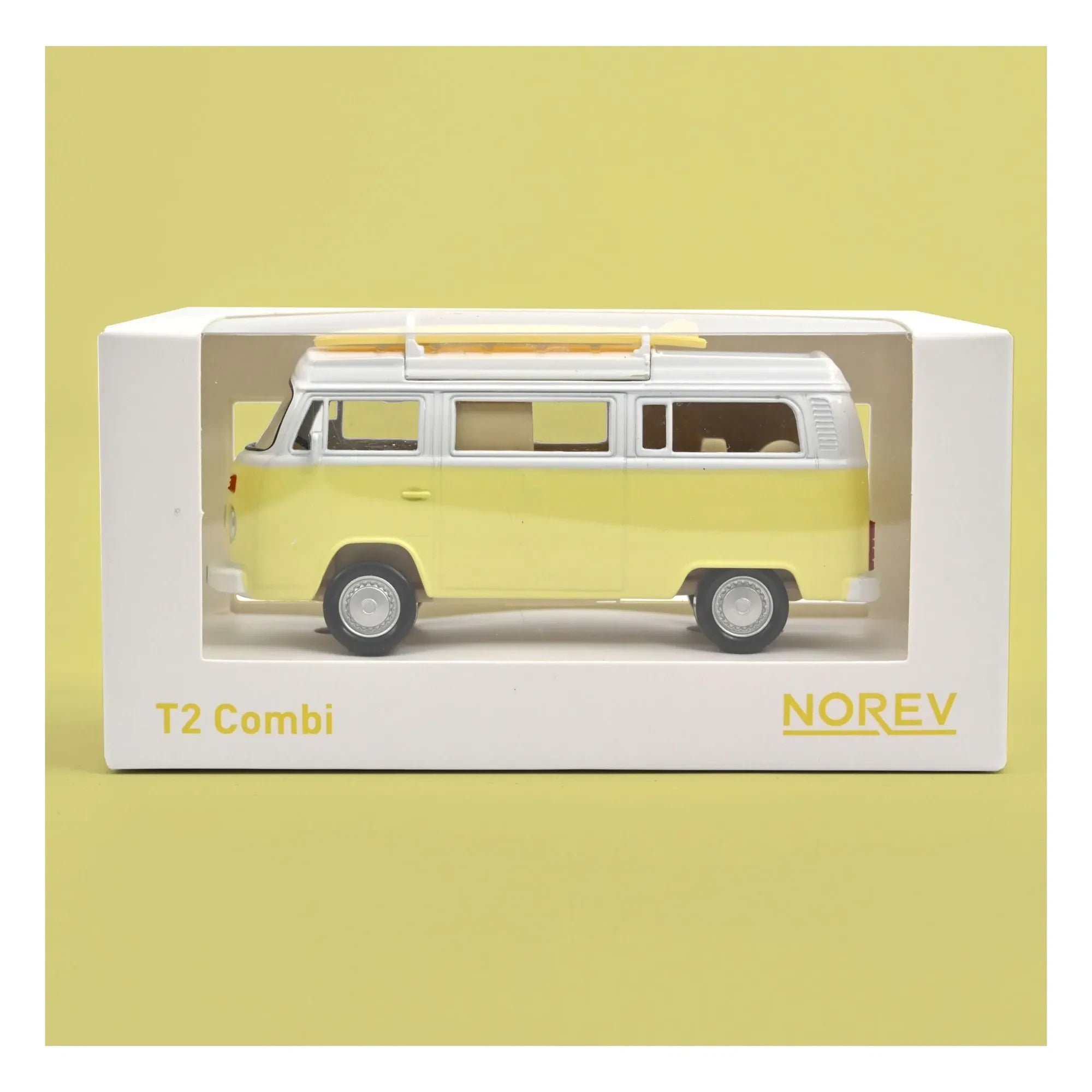 Norev - Volkswagen T2b Camper Van 1973 | Amarillo
