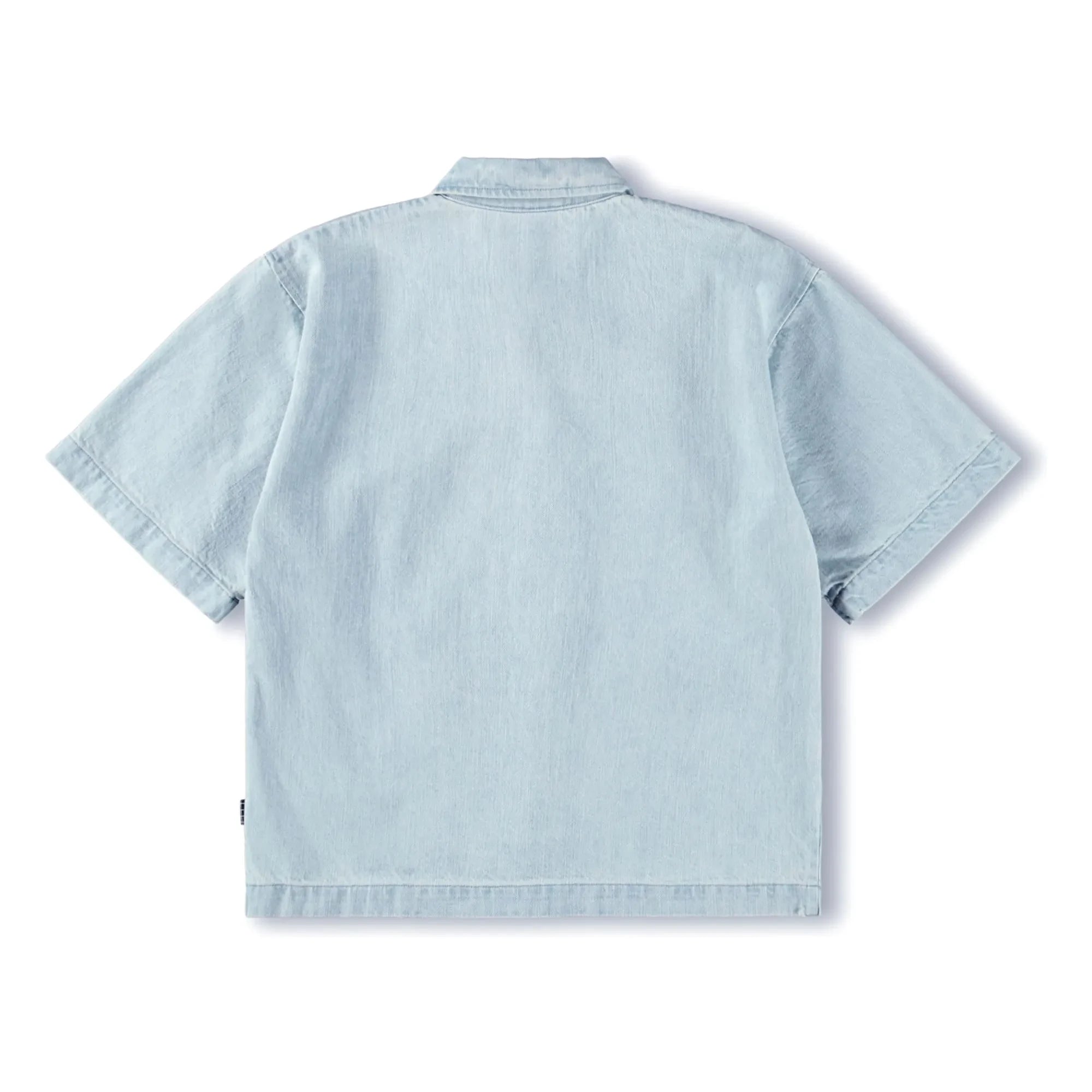 Molo - Camisa de algodón orgánico Richie vaquero | Azul vaquero