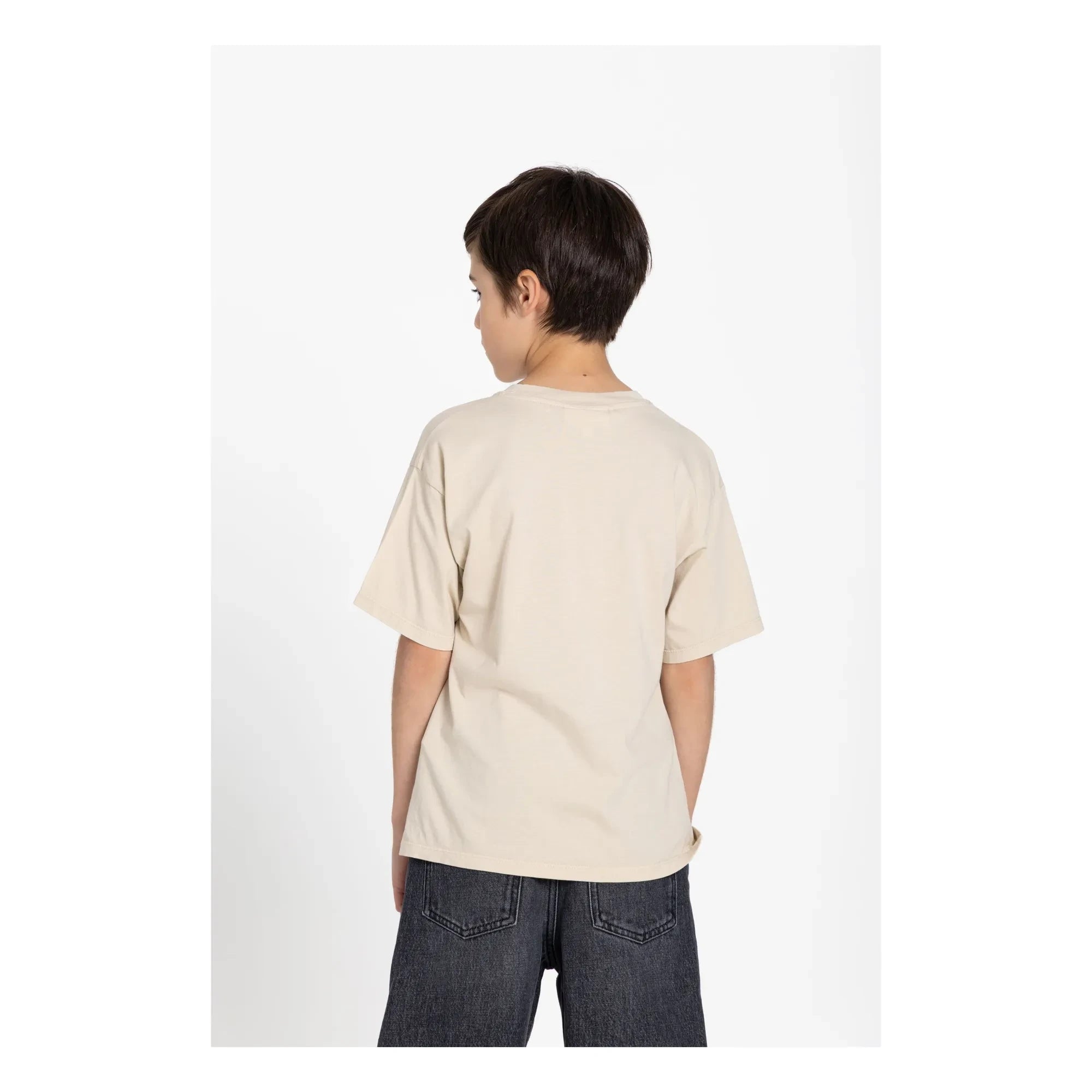 Hundred Pieces - Camiseta de algodón orgánico Finn | Beige