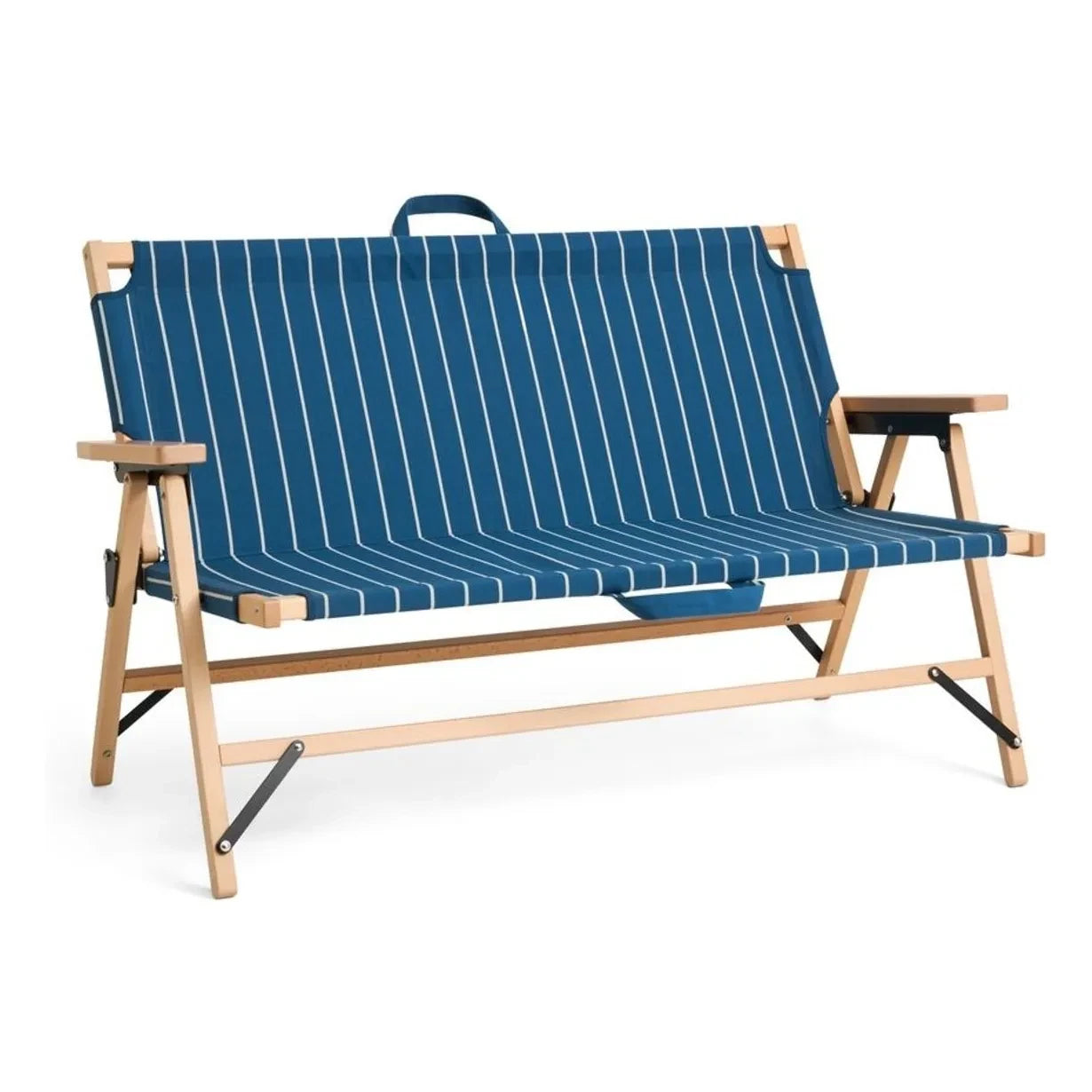 Hay - Outdoor Market banco plegable, Jasper Morrison | Azul
