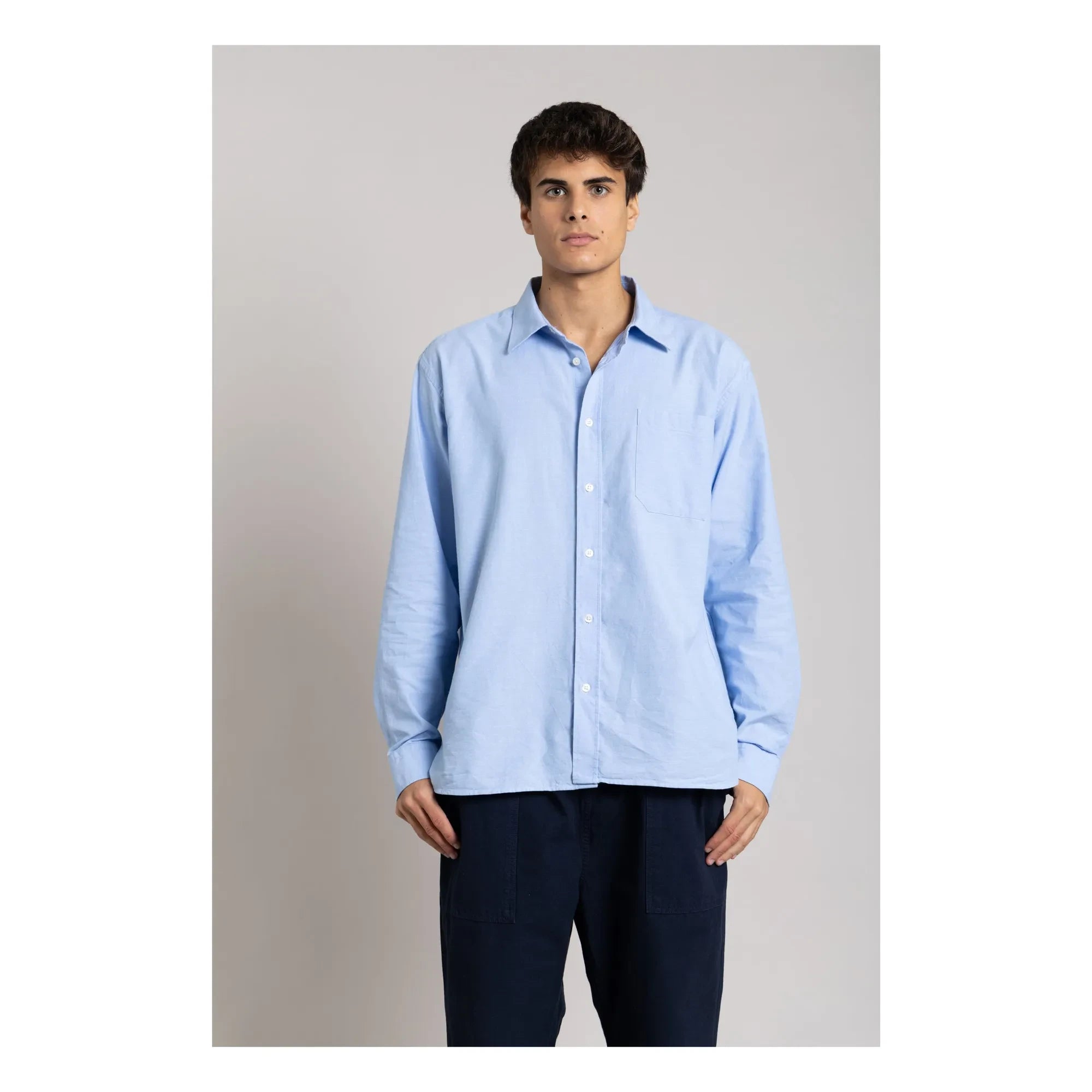 Camisa Oxford Smallable Man - Zola | Azul claro