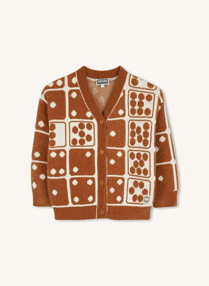 Kenzo - Cárdigan jacquard de cuello en V | Oats