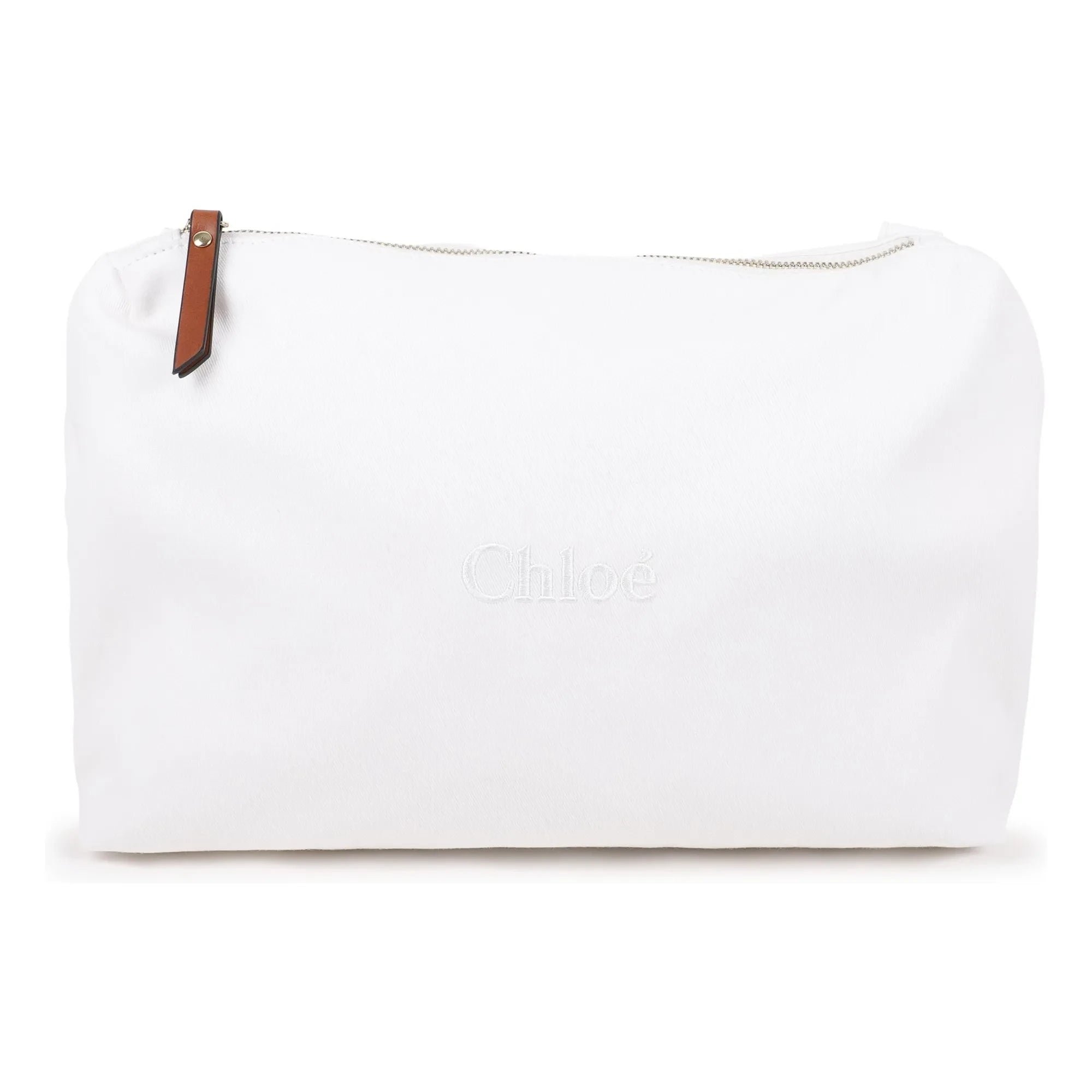 Chloé - Bolso Cambiador de Lona de Yute | Blanco