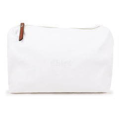Chloé - Bolso Cambiador de Lona de Yute | Blanco