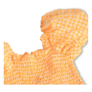 Molo - Vestido Vichy Cherisla | Naranja
