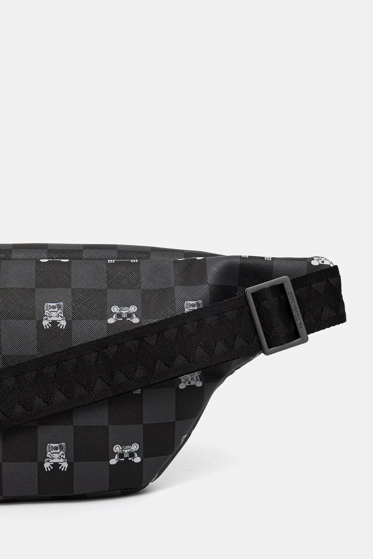 Sprayground - Riñonera negra de piel sintética 910B8912NSZ