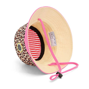 Hello Hossy - Bob Kordon Ajustable Leopardo Fibras Recicladas | Fucsia