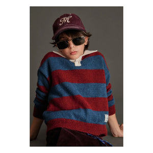 Mipounet - Jersey de cuello alto Andrea Polo | Burdeos