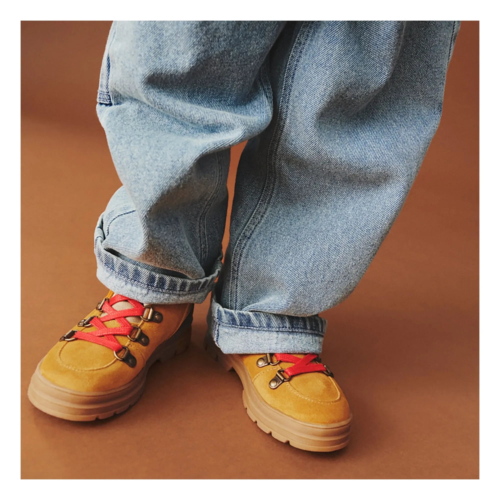 Trigo - Botas Tini Sport Tex Sweden | Mostaza