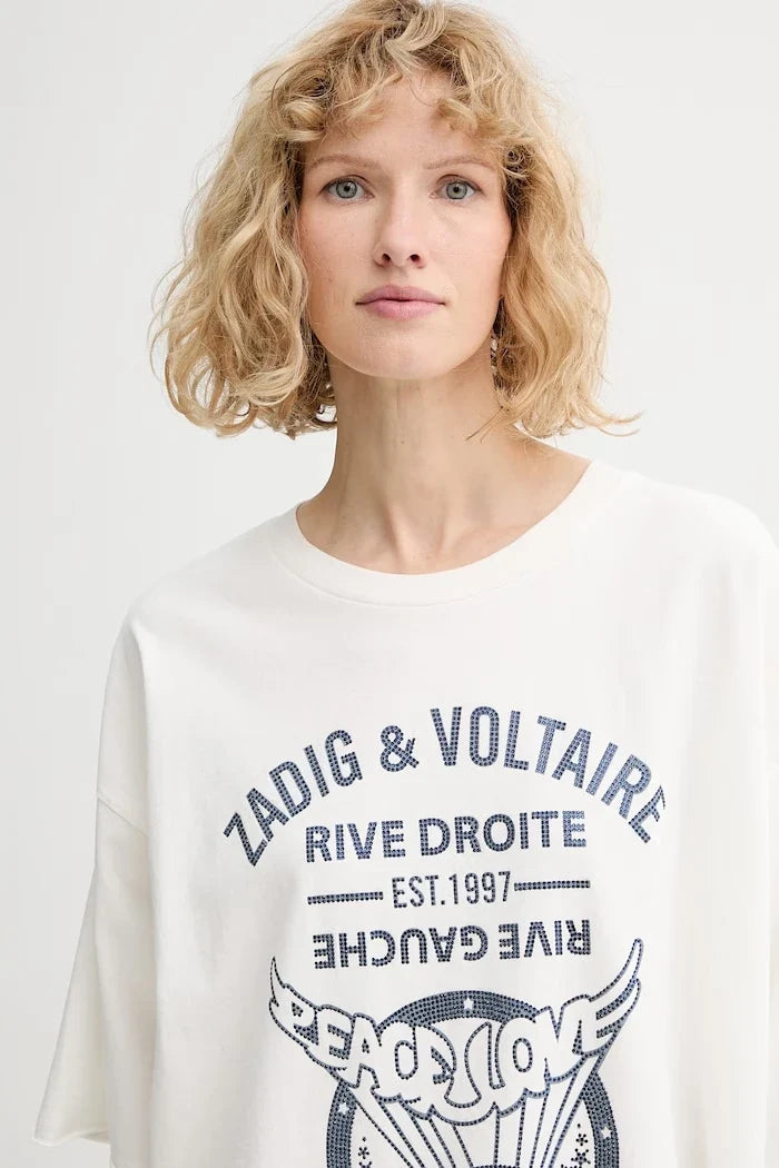 ZADIG&VOLTAIRE Camiseta de Algodón
