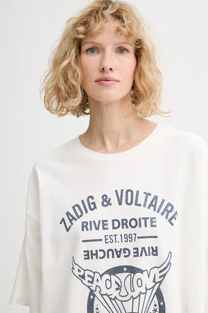 ZADIG&VOLTAIRE Camiseta de Algodón