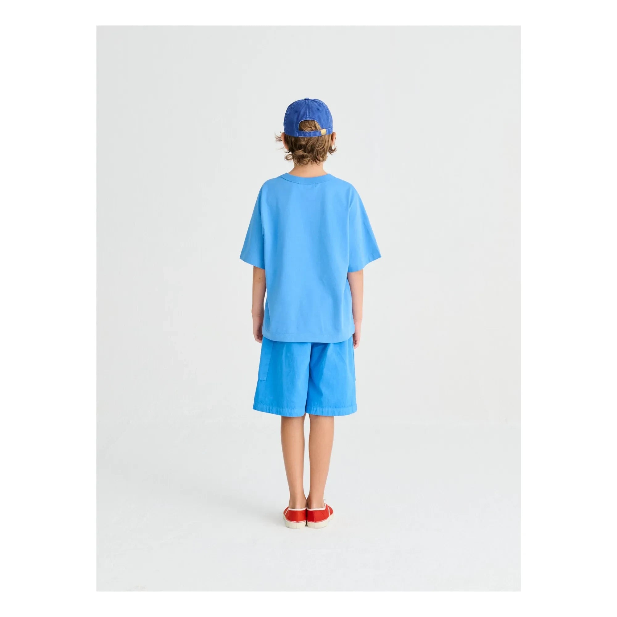 True Artist - Camiseta de algodón orgánico N°5 | Azul royal