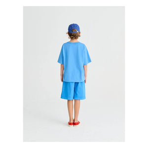 True Artist - Camiseta de algodón orgánico N°5 | Azul royal