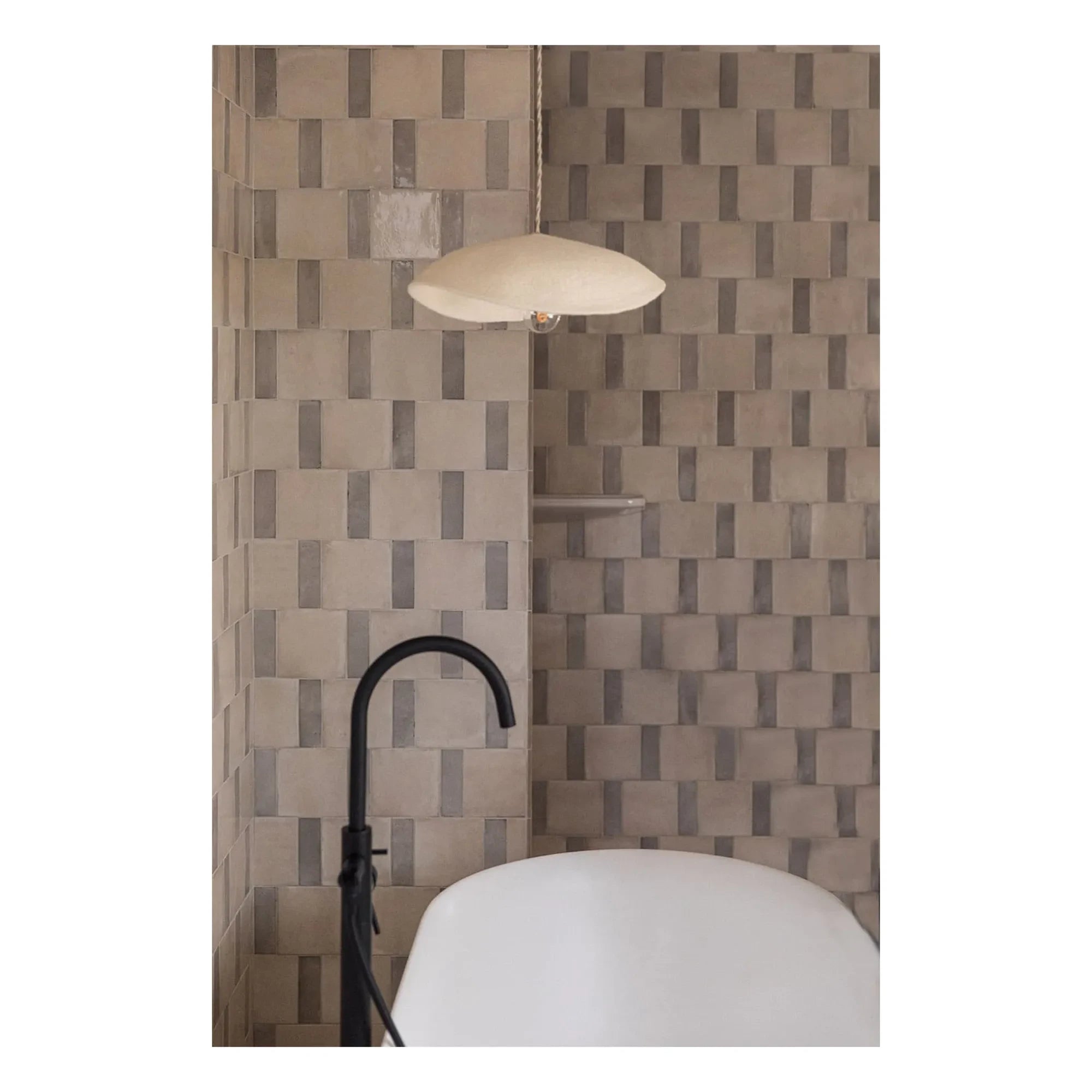 Muskhane - Pantalla de tela | Beige