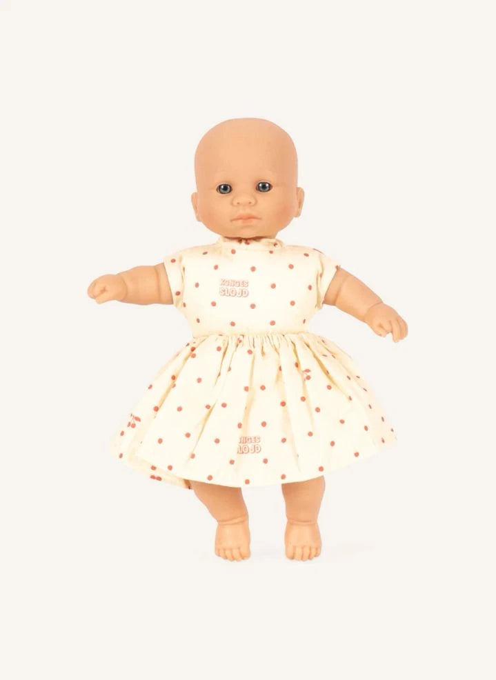 Konges Sløjd - Cherry Dot Mini Bebek | Beyaz