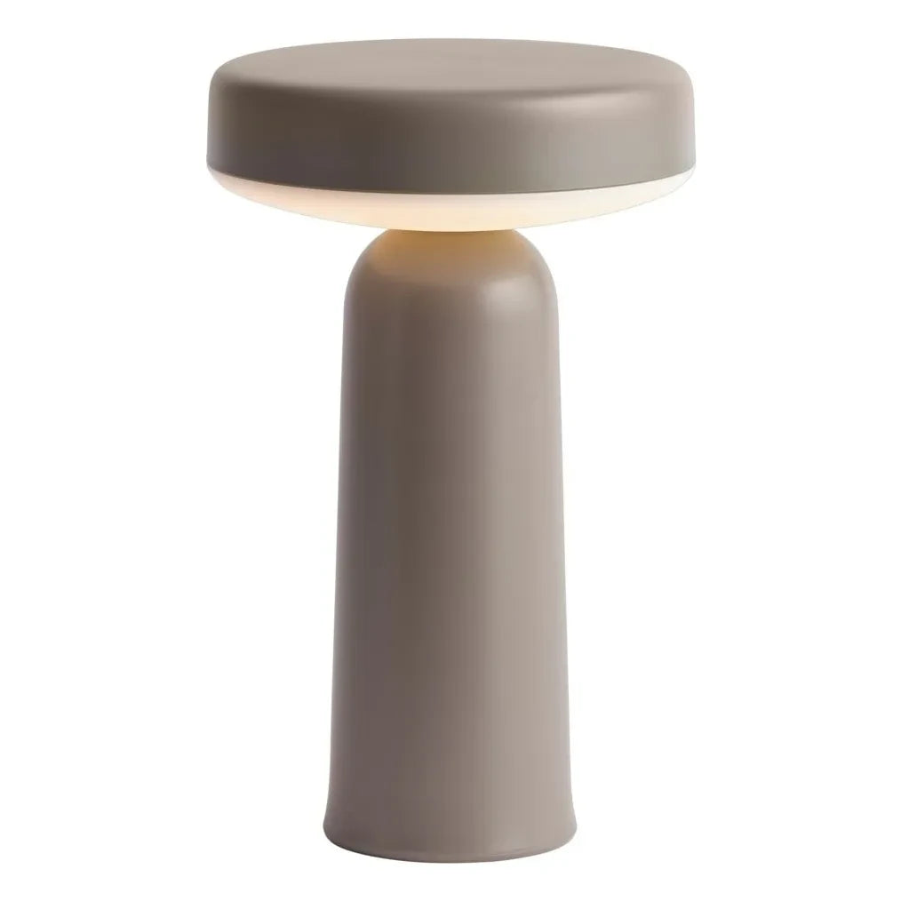 Muuto - Lámpara de mesa Ease, Johan Van Hengel | Marrón topo