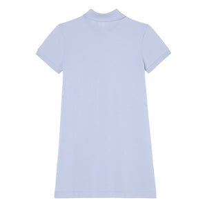 Lacoste - Vestido Polo de Algodón Orgánico | Azul claro
