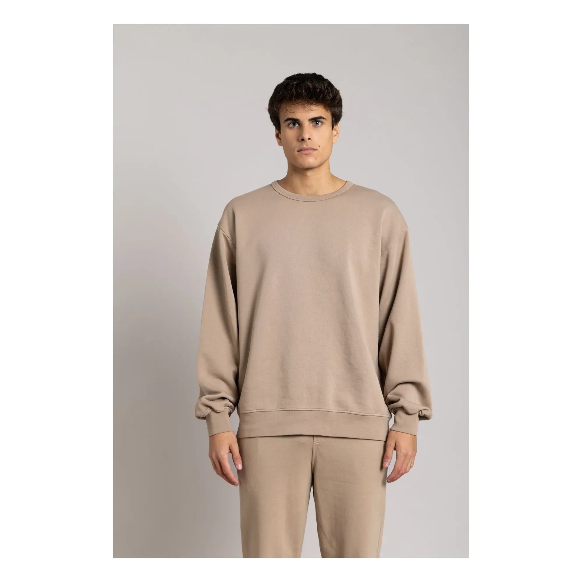 Smallable Man - Jogger Shuffle Algodón Orgánico | Marrón oscuro