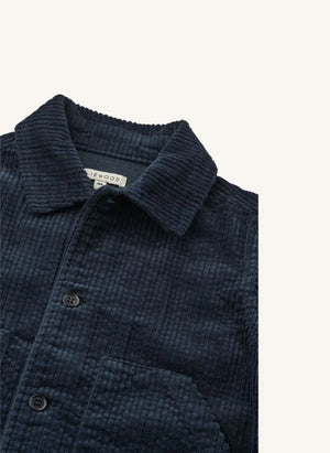 Liewood - Paulino Camisa de Franela Orgánica | Azul Marino