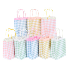 Meri Meri - Bolsas de regalo con diseño de Vichy - Set de 8