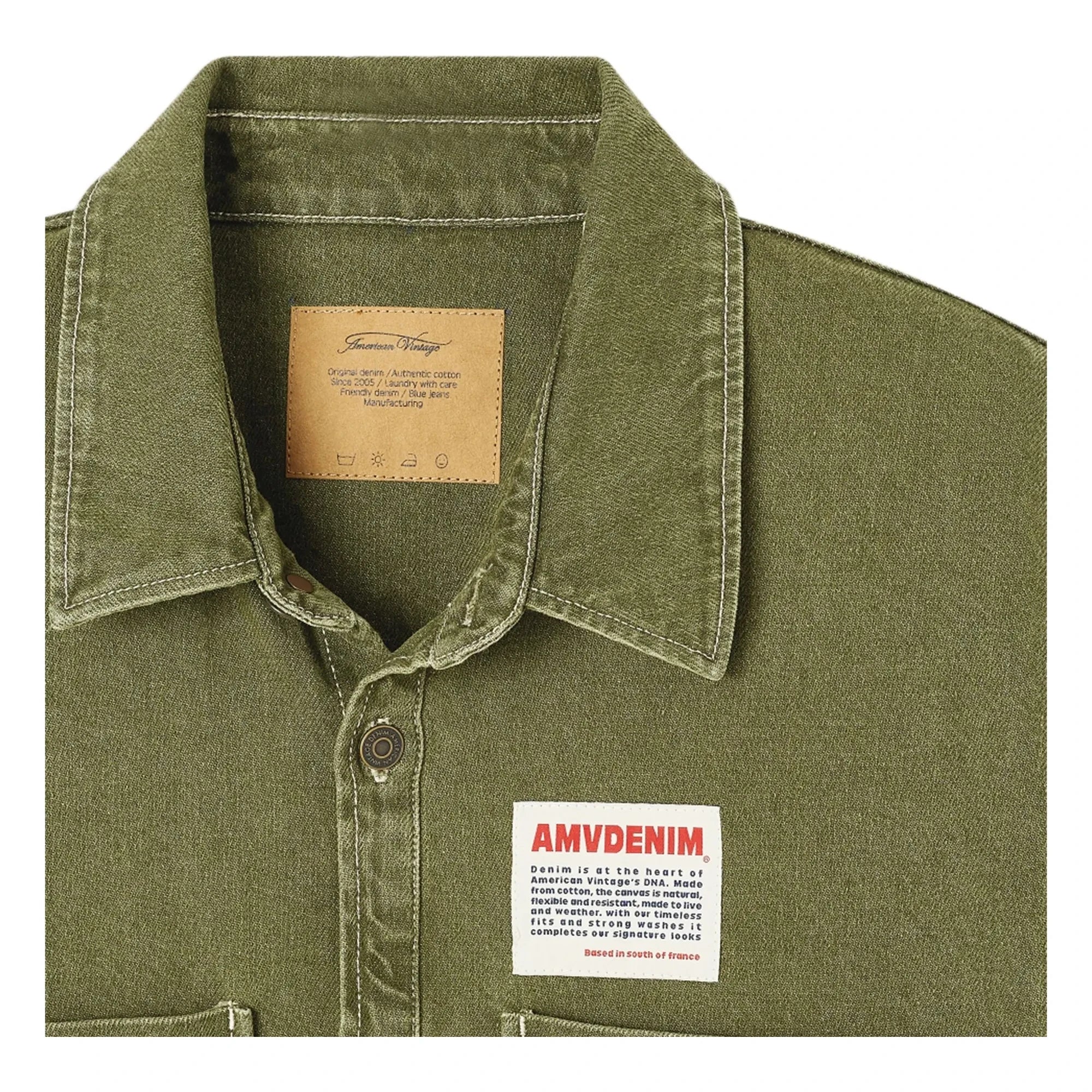 American Vintage - Camisa Uzatown | Caqui