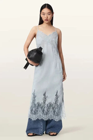 Vestido lencero de lino SAMIA de AllSaints