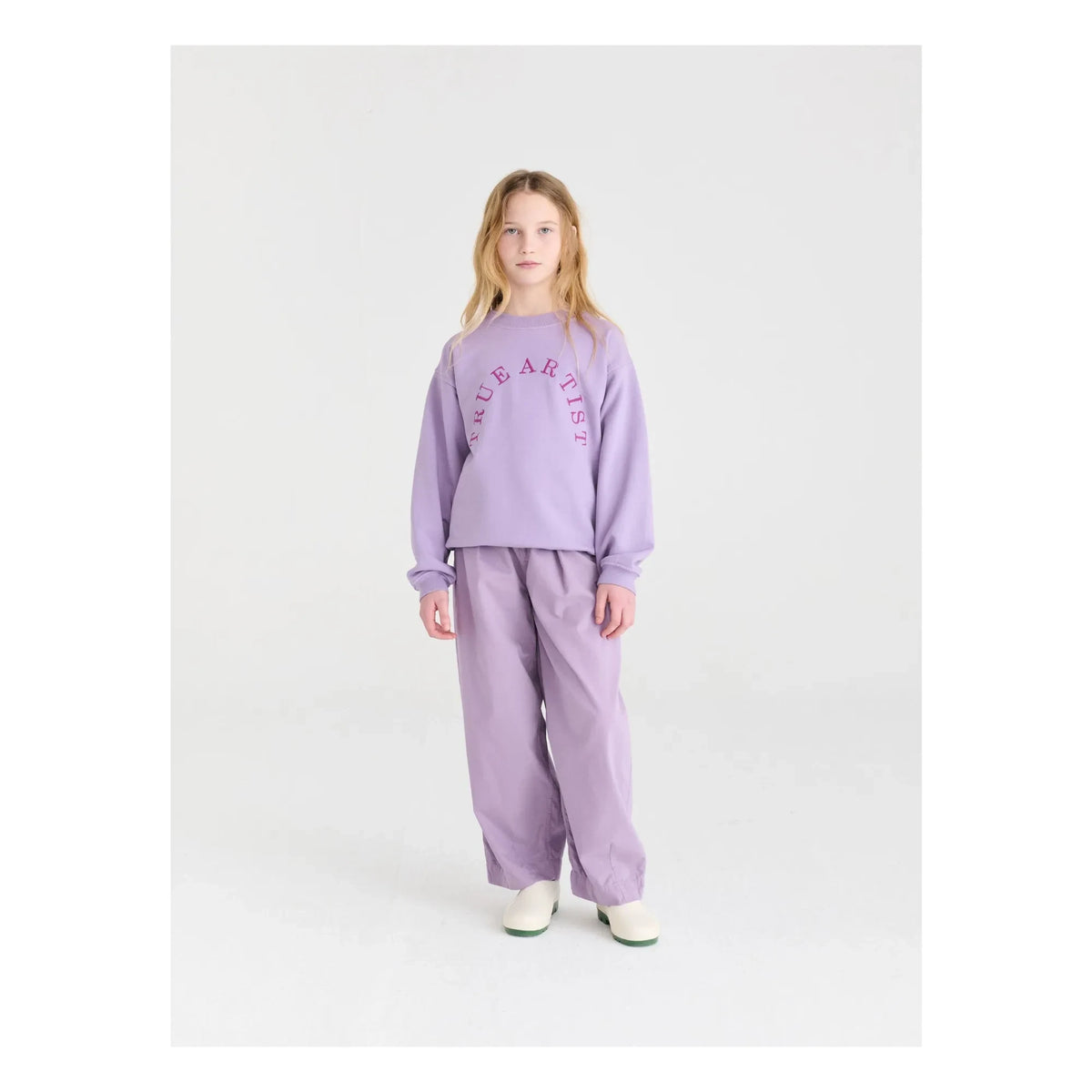 True Artist - Sweat N°10 Algodón orgánico | Lavanda