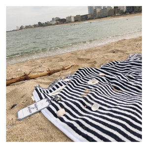 Business & Pleasure Co. - Toalla de Playa | Azul Marino
