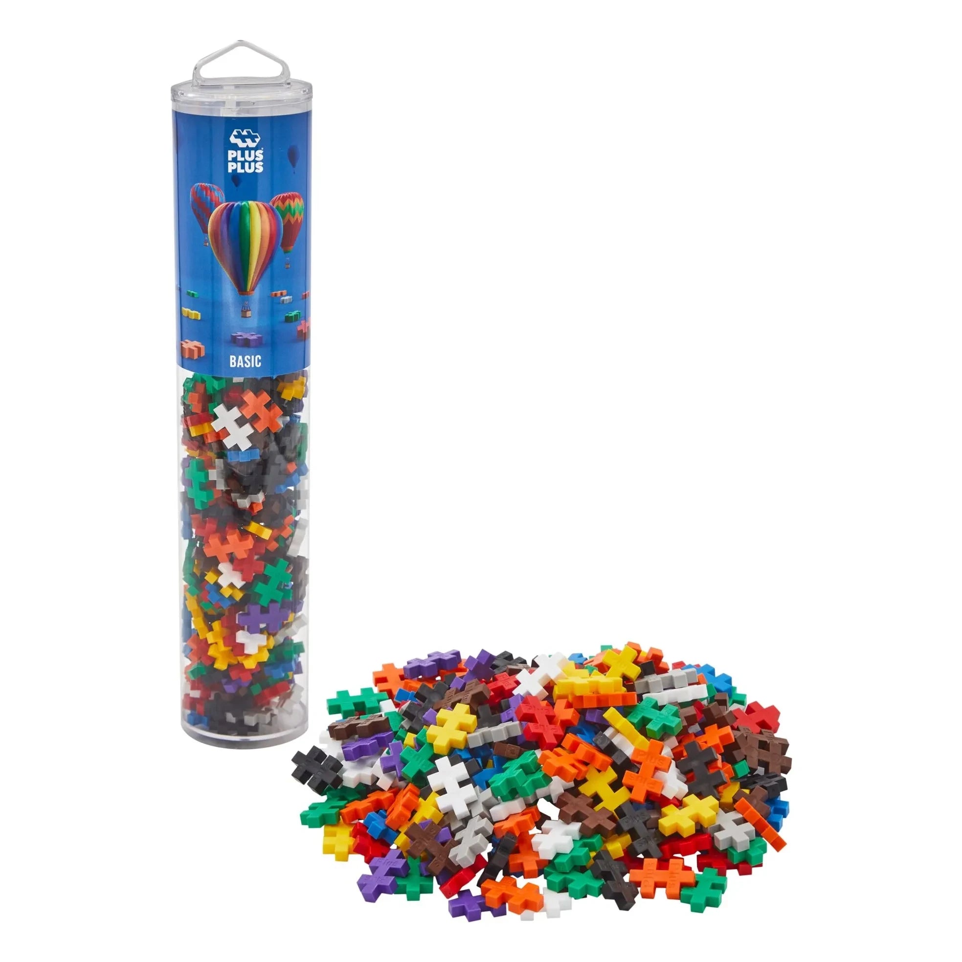 Plus-Plus - Tubo Básico - 240 Piezas