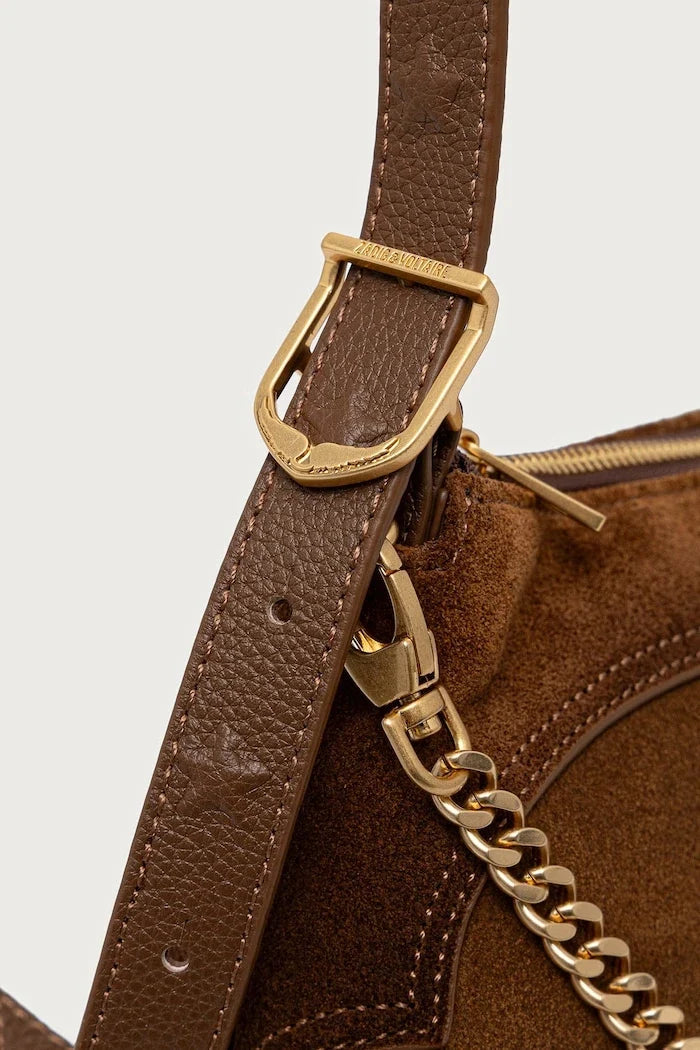 Bolso bandolera de ante para mujer JIM