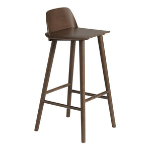Muuto - Tabure de Bar Nerd | Madera Oscura