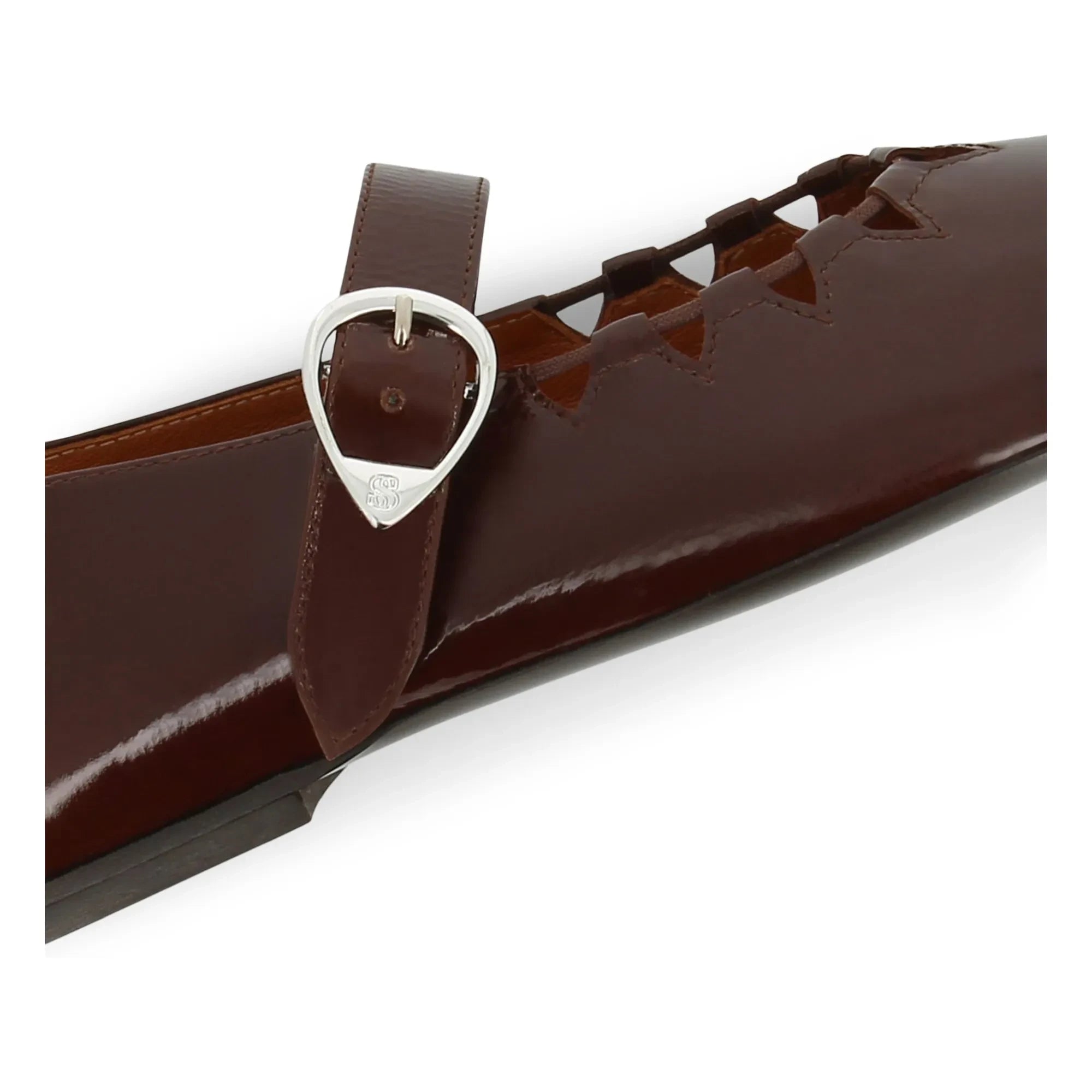 Socque París - Bailarina Ginger Barniz | Chocolate