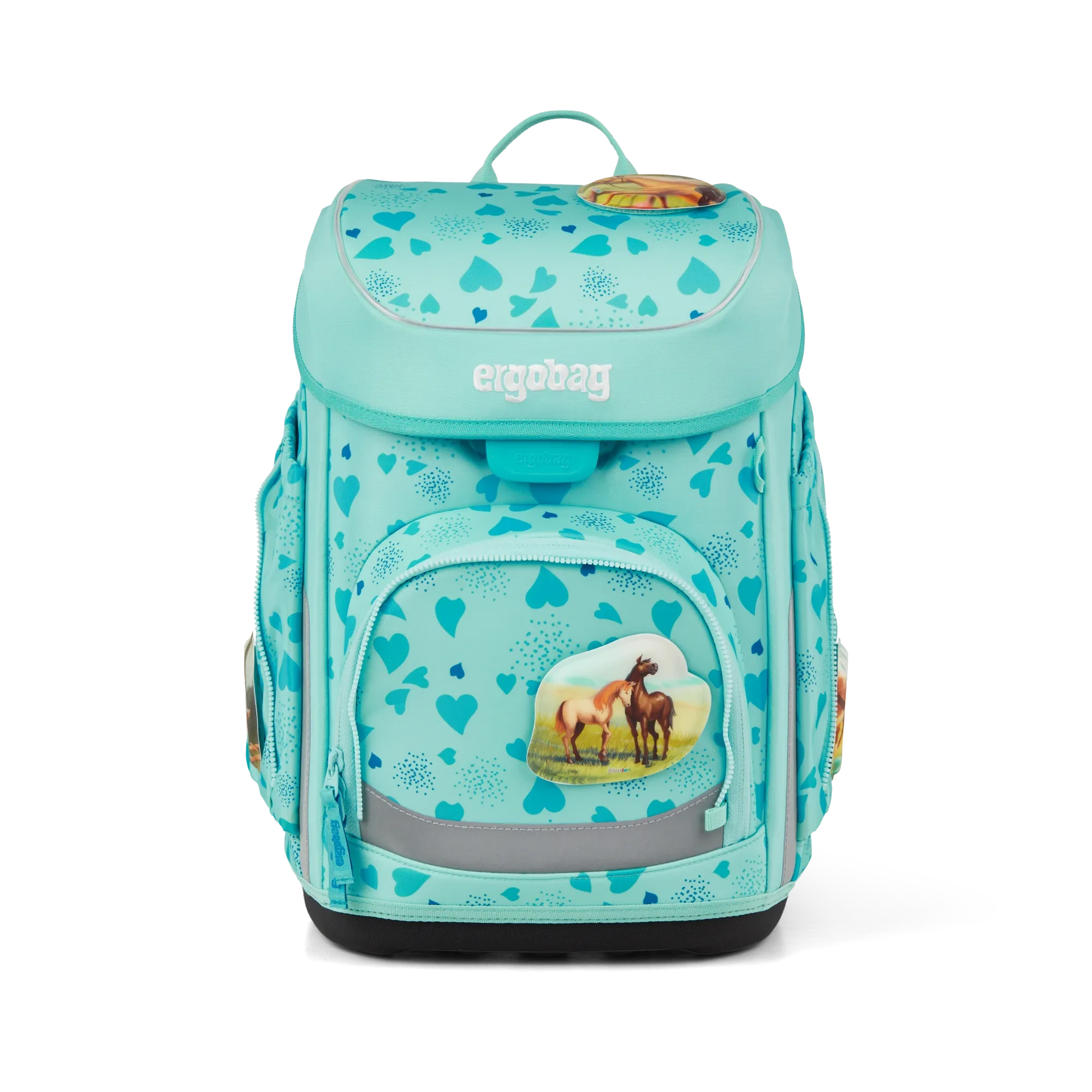 Ergobag - Set de mochila escolar Cubo Horsedreambear