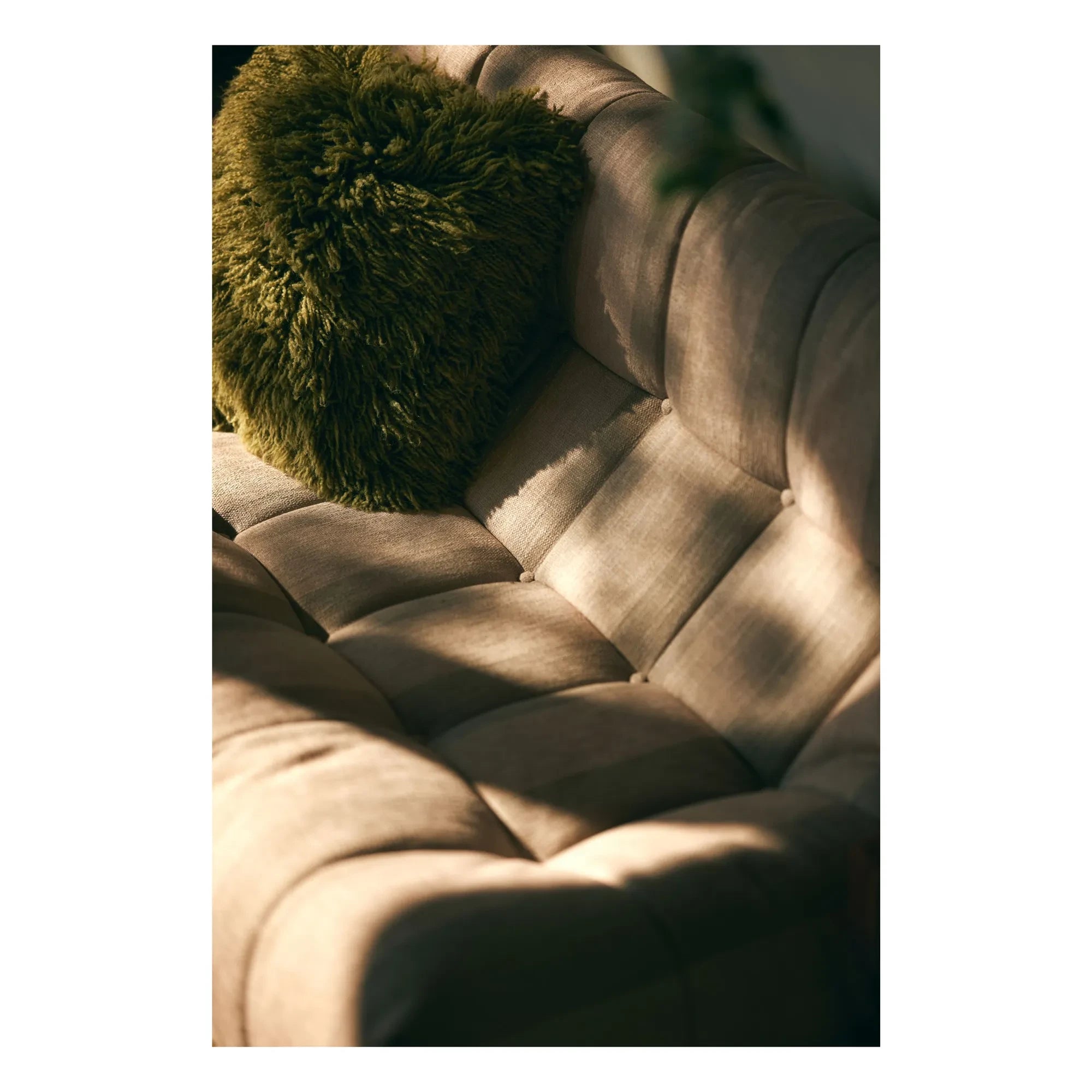 HKliving - Sofá lounge Lazy | Crema