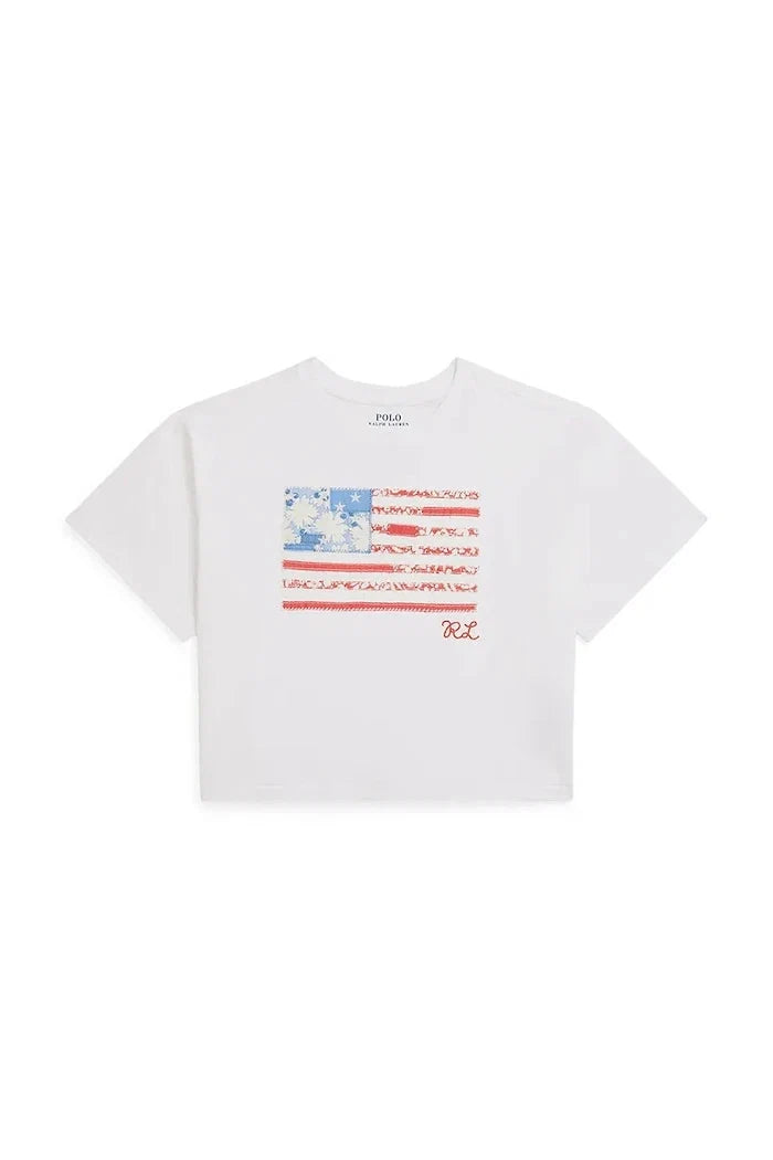 Polo Ralph Lauren Camiseta de algodón para niño