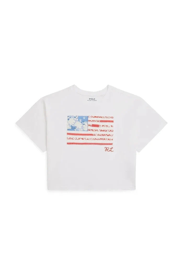 Polo Ralph Lauren Camiseta de algodón para niño
