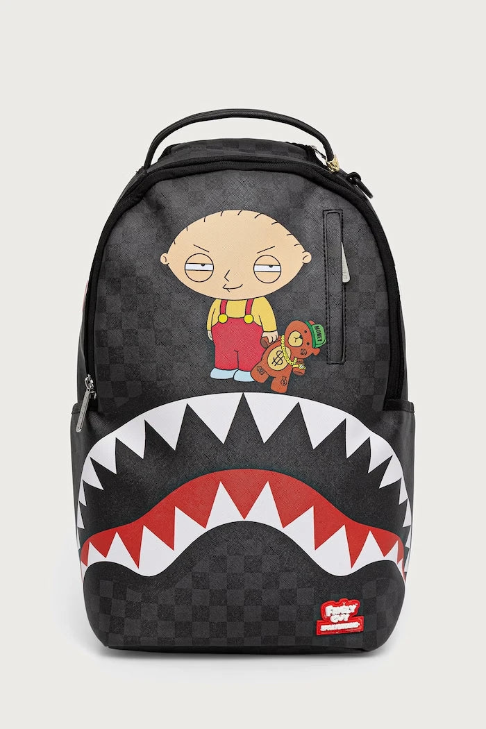 Sprayground - Family Guy Siyah Sırt Çantası 910B9185NSZ
