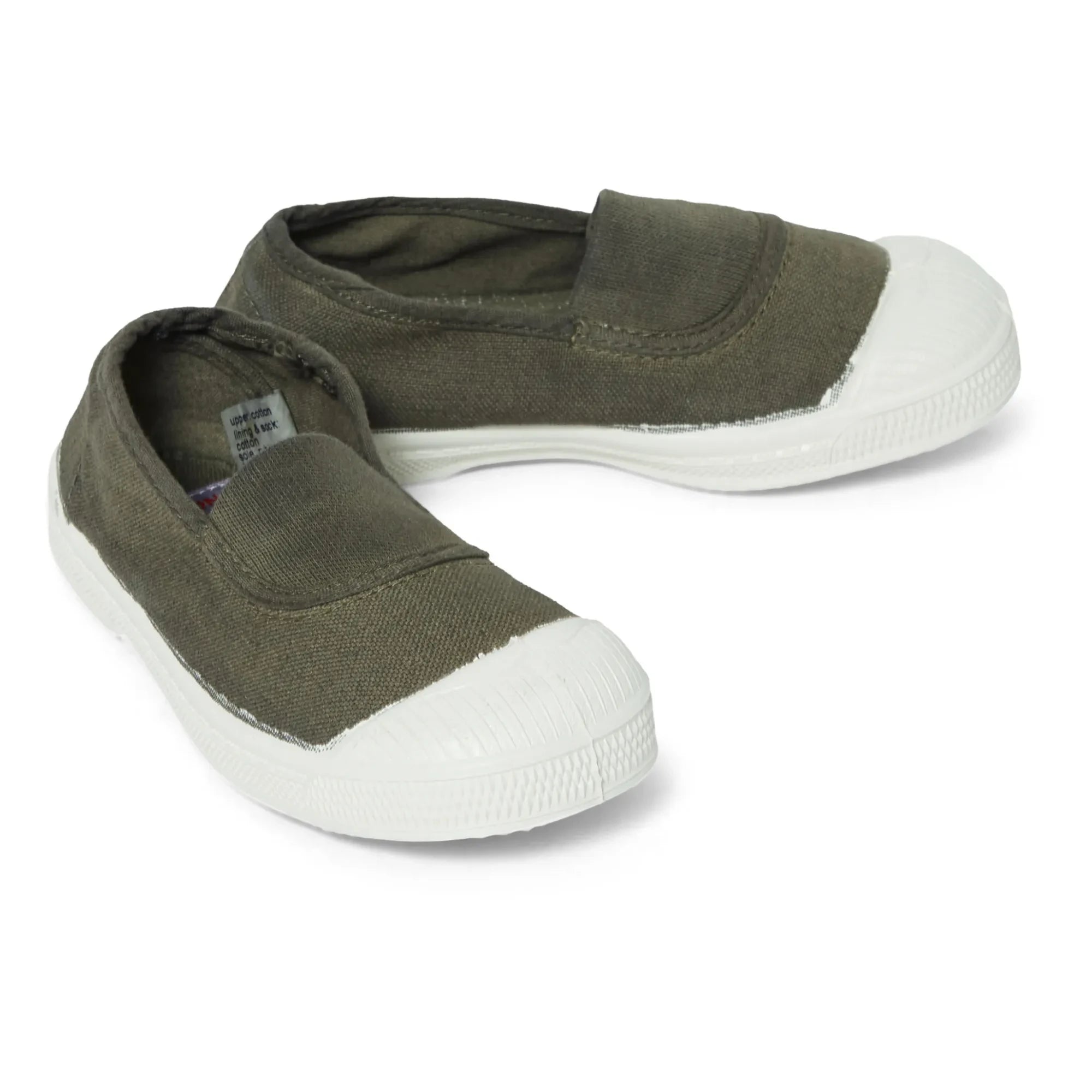 Bensimon - Zapatillas deportivas elásticas veganas | Caqui