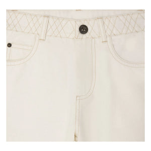 Bonpoint - Pantalones Eloha de algodón orgánico | Blanco