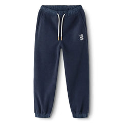 Liewood - Pantalón jogger Wendy de forro polar fabricado con fibras recicladas | Azul marino