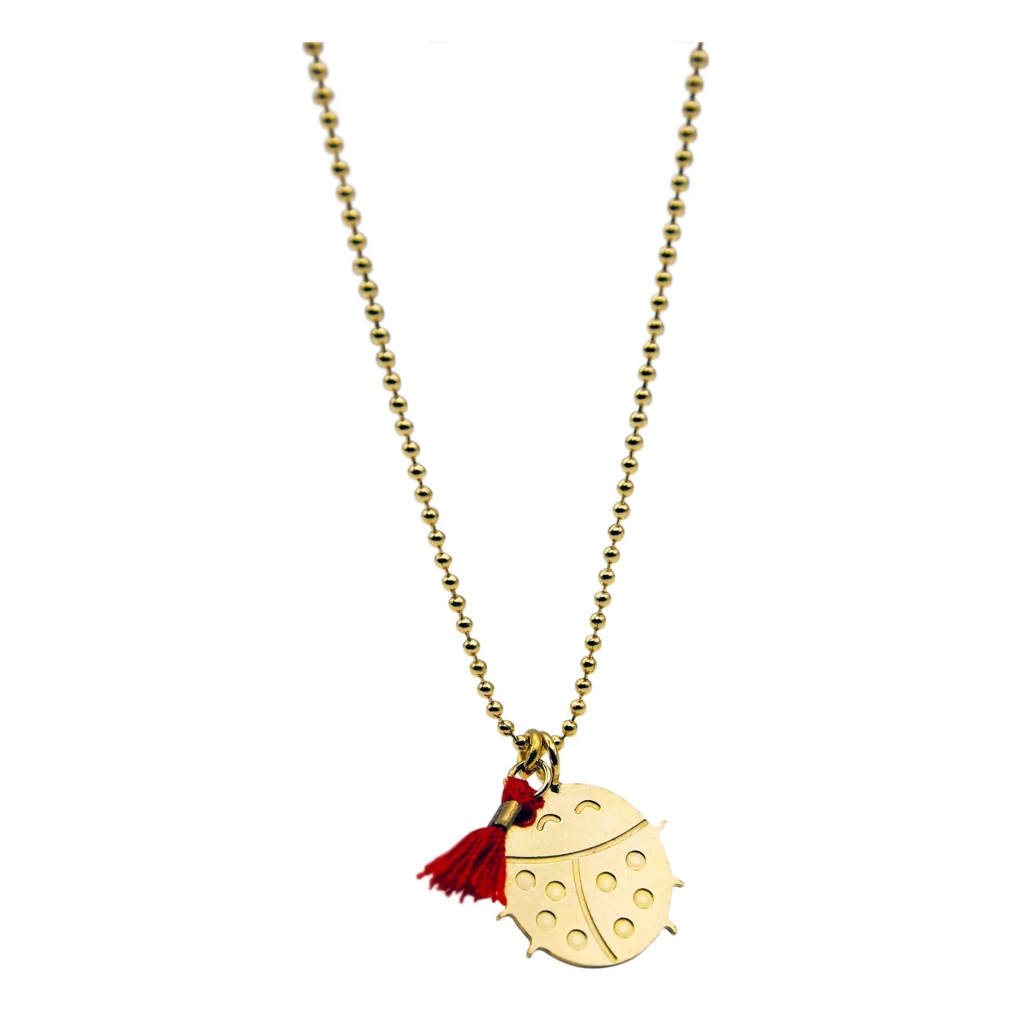 Adorabili - Collar de mariquita | Oro