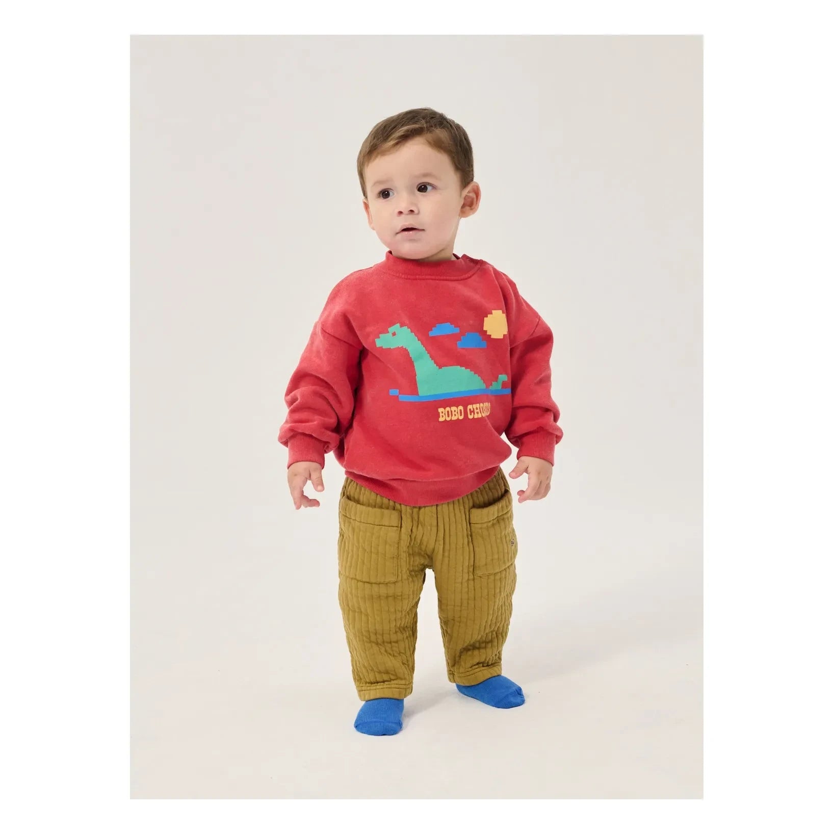 Bobo Choses - Sweat Lake Organik Pamuk Bebek | Kırmızı